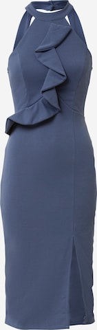 WAL G. Cocktail Dress 'TILLY' in Blue: front