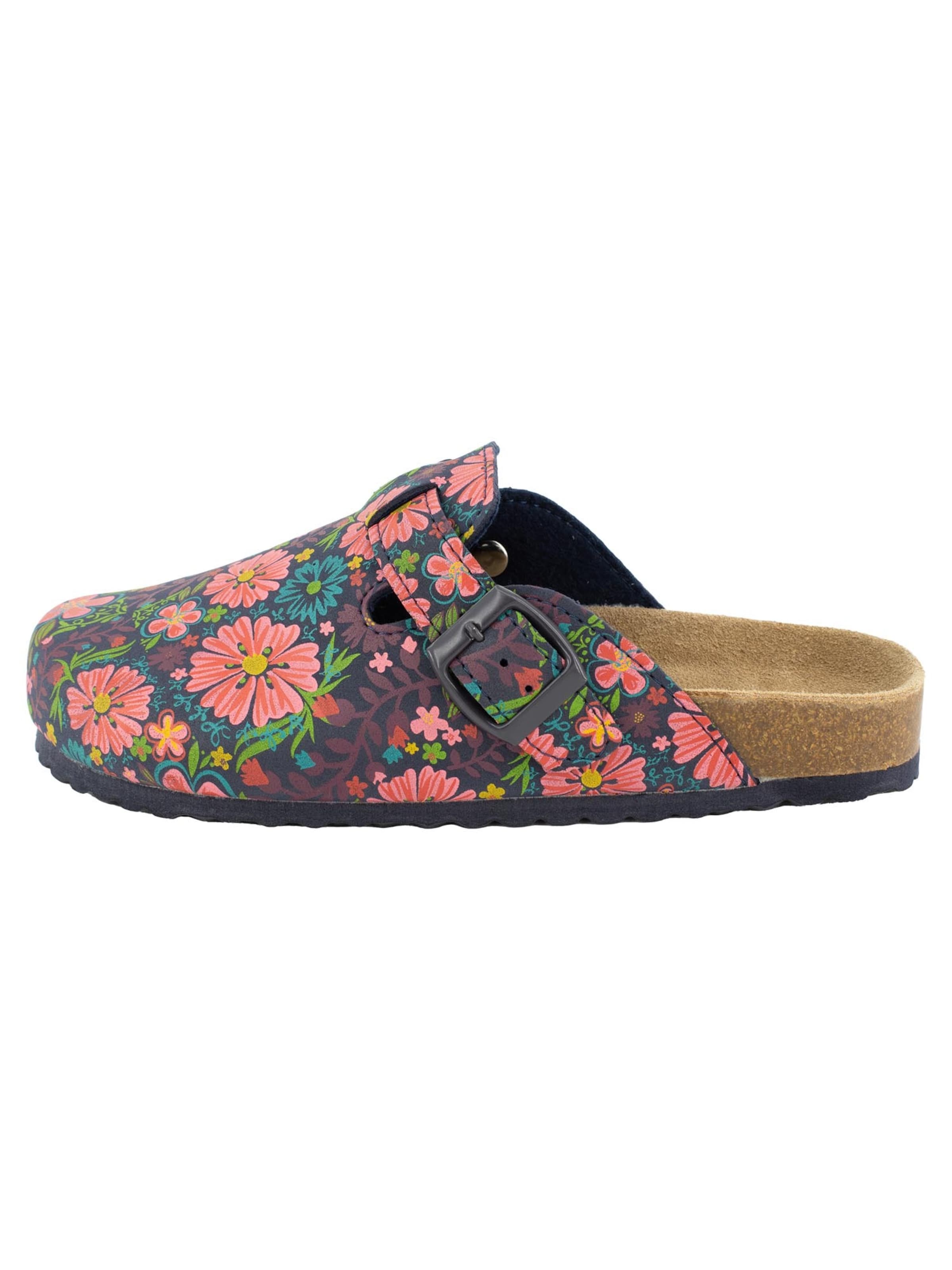 SUPERSOFT by Indigo Clogs 'Classic' in Mixed colors: front