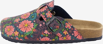 SUPERSOFT by Indigo Clogs 'Classic' in Mixed colors: front