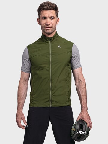 Schöffel Sportbodywarmer 'Val Bavona' in Groen: voorkant