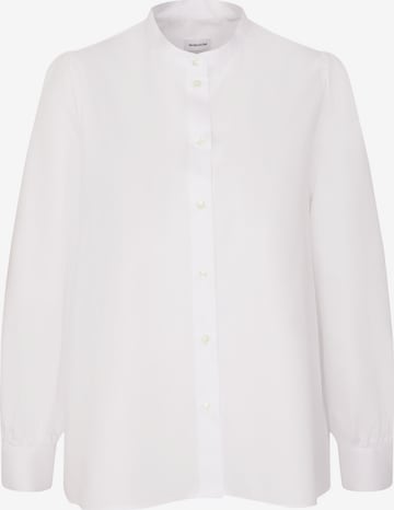 SEIDENSTICKER Blouse 'Schwarze Rose' in Wit: voorkant