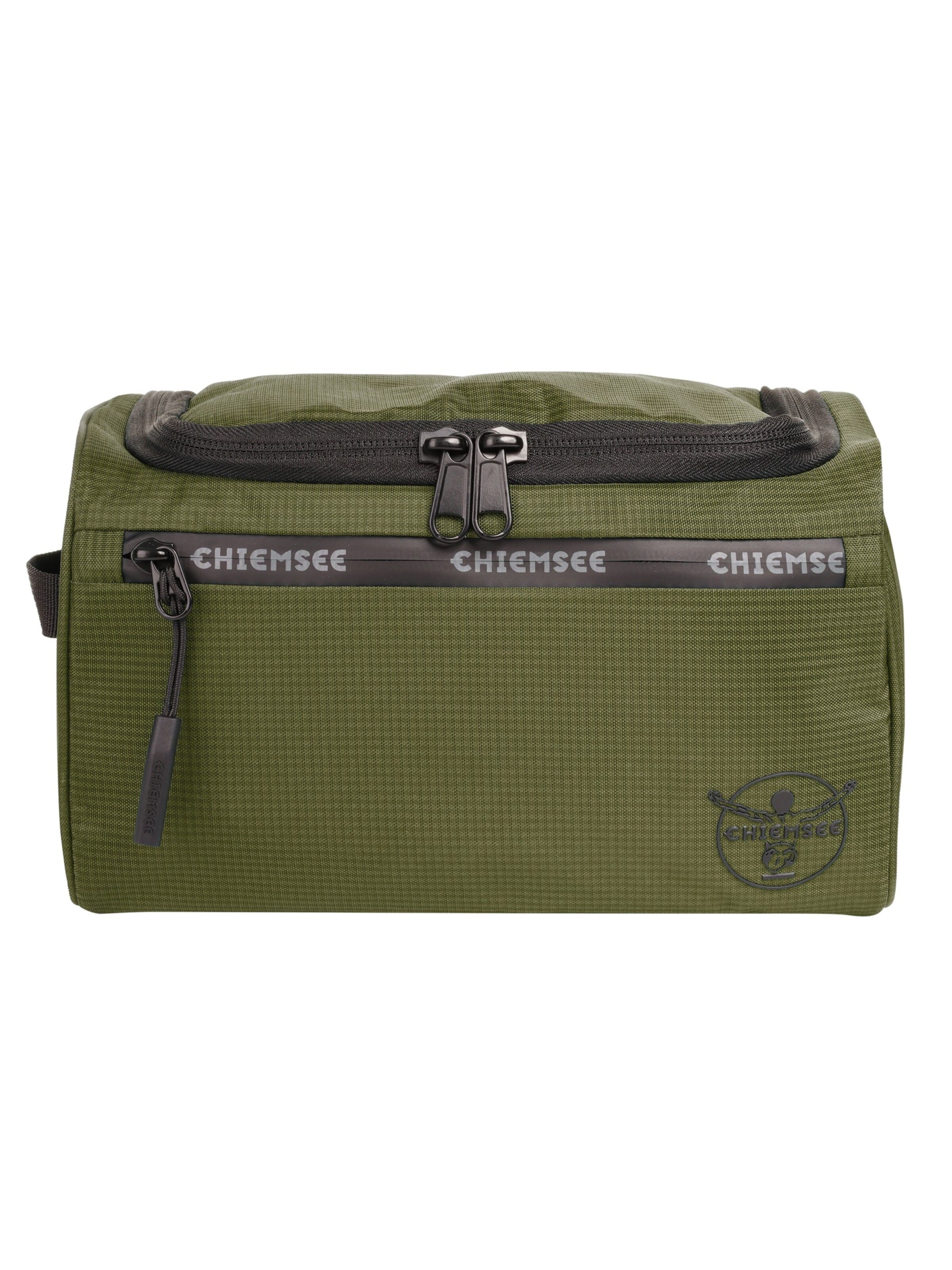 CHIEMSEE Toiletry bag 'LIGHT N BASE' in Green: front