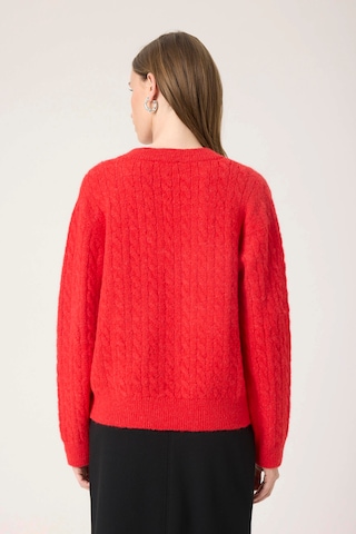 Pull-over 'SLVespera' SOAKED IN LUXURY en rouge