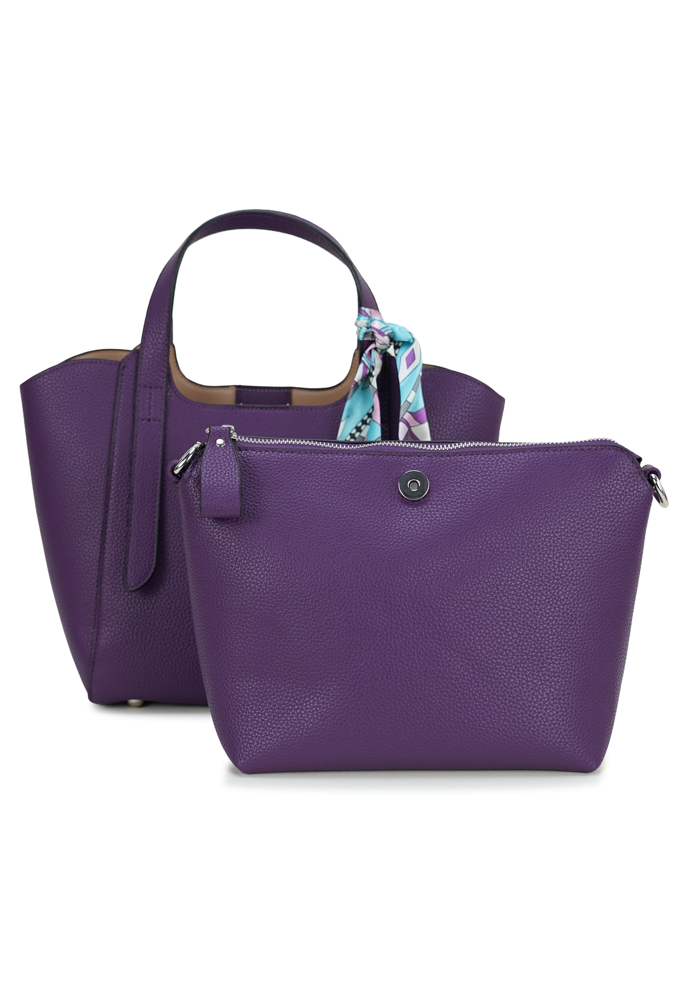 HARPA Handtasche in Lila: Vorderseite