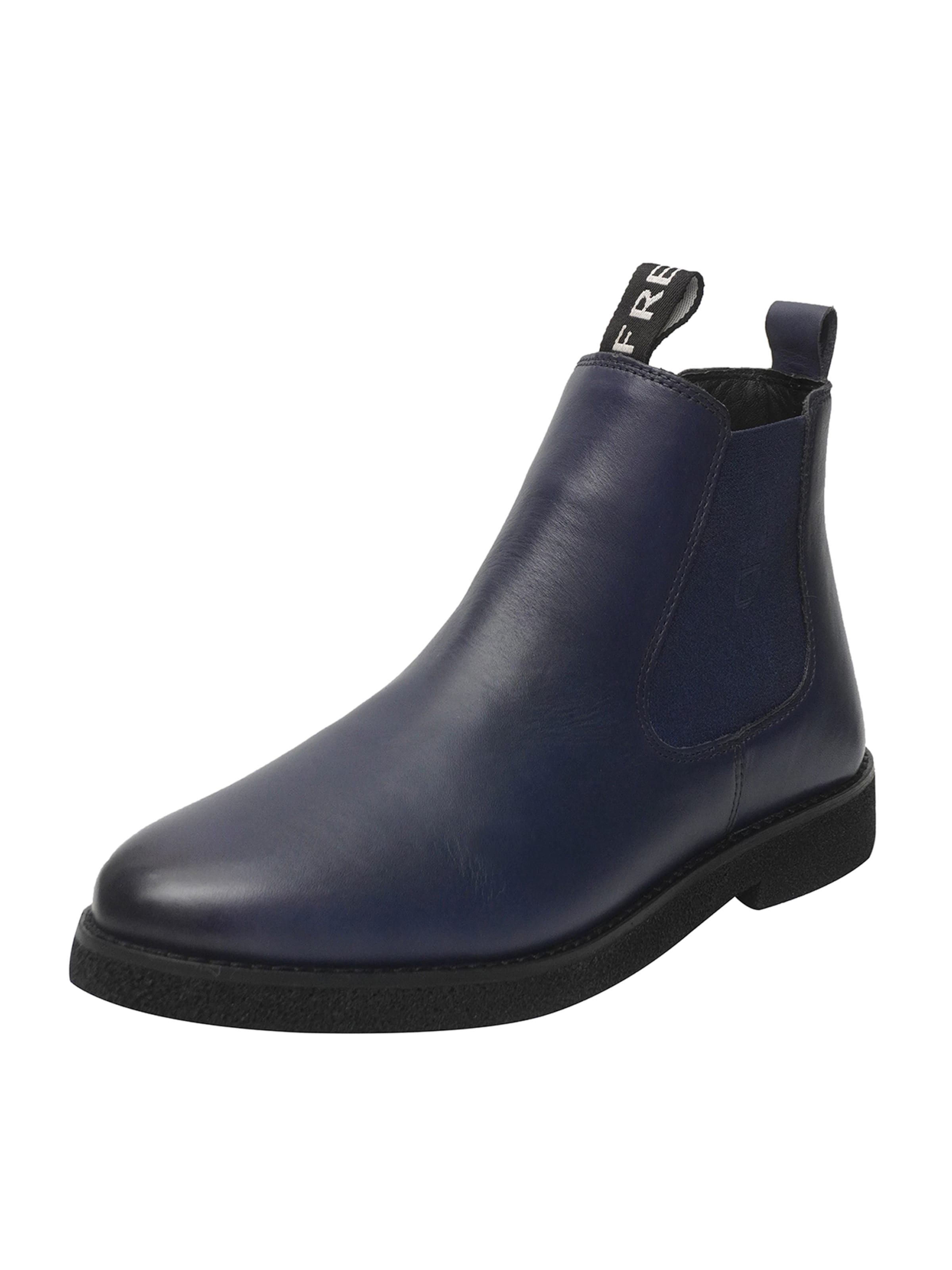 FREUDE Chelsea Boots ' BIMBA ' in Blau: Vorderseite