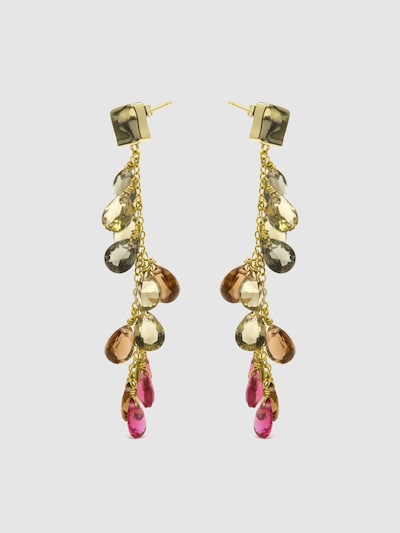 Luxenter Boucles d'oreilles 'Jedo' en One Size en mélange de couleurs, Vue avec produit