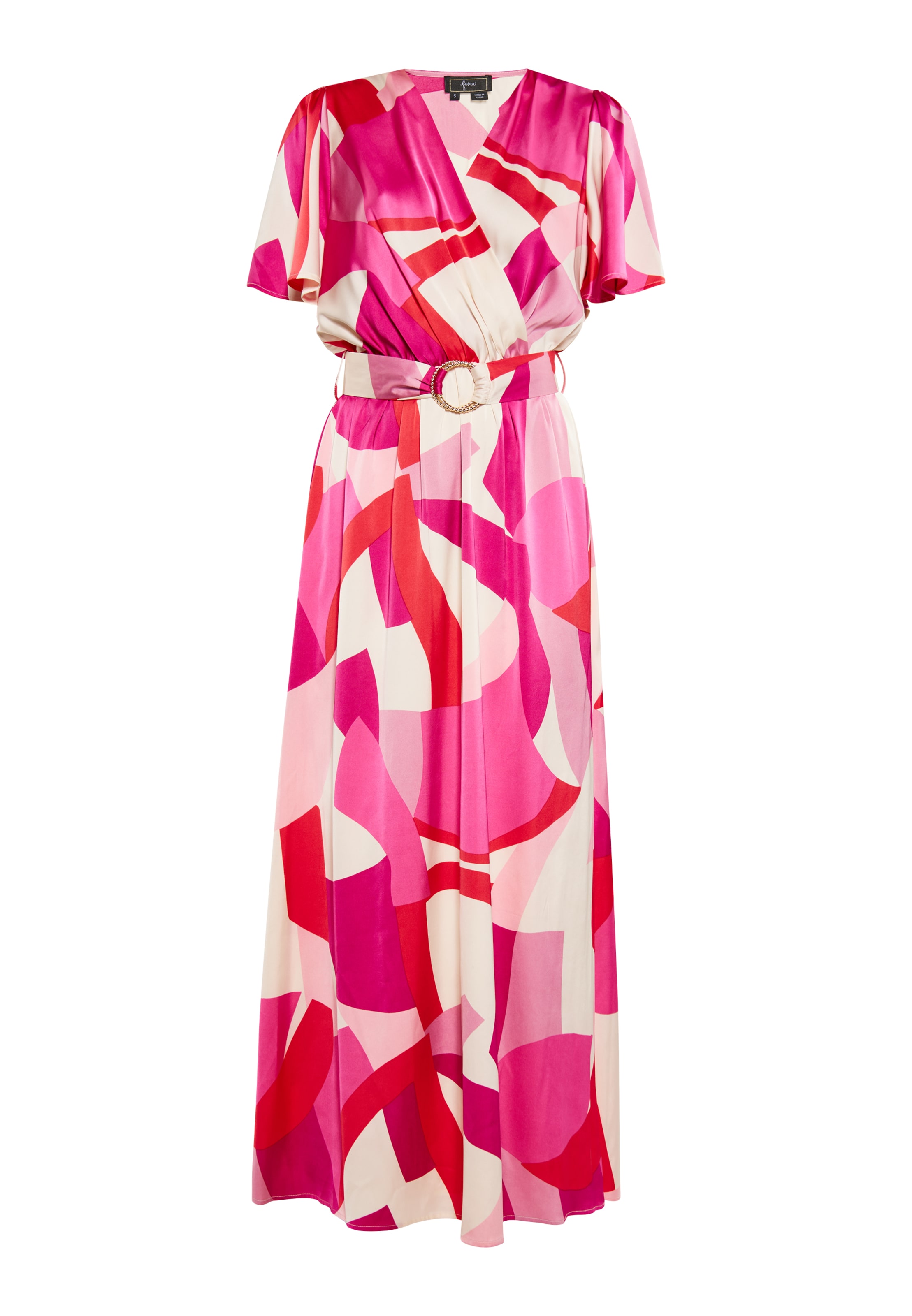 faina Φόρεμα σε ροζ: μπροστά