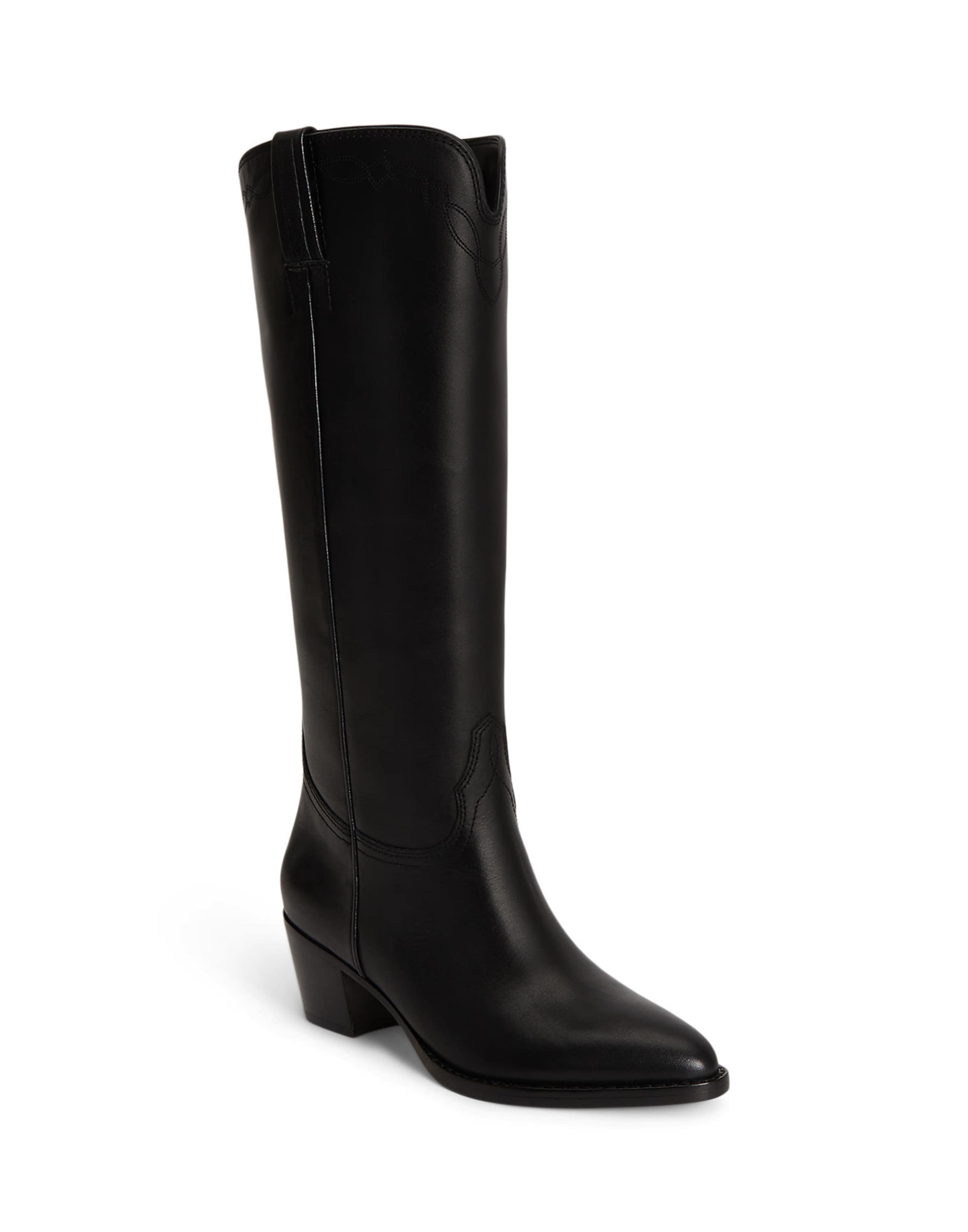 Stivale di Lauren Ralph Lauren in nero: frontale