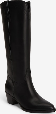 Lauren Ralph Lauren Stiefel in Schwarz: Vorderseite