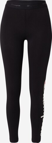 Champion Authentic Athletic Apparel Slim fit Leggings in Black: front