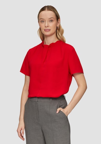 s.Oliver BLACK LABEL Bluse in Rot: Vorderseite