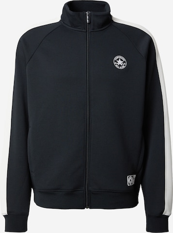 juoda CONVERSE Demisezoninė striukė: priekis