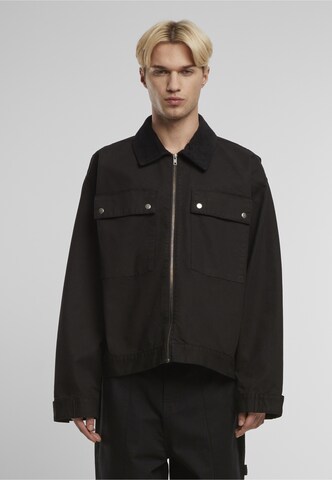 Urban Classics Tussenjas in Zwart