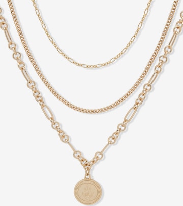 Collana di Lauren Ralph Lauren in oro: frontale