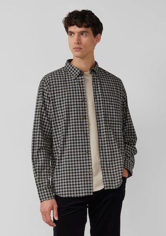 Coupe regular Chemise s.Oliver en noir : devant