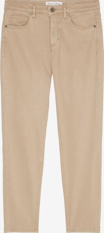 Marc O'Polo Skinny Jeans 'Lulea' in Beige: front