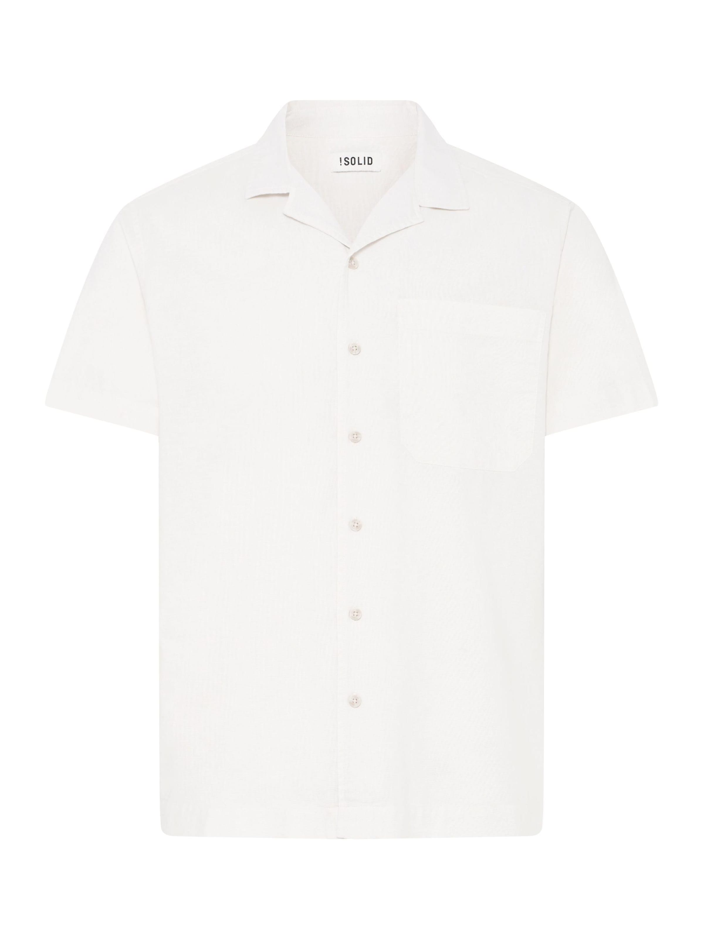 Camicia 'SDLitt' di !Solid in bianco: frontale