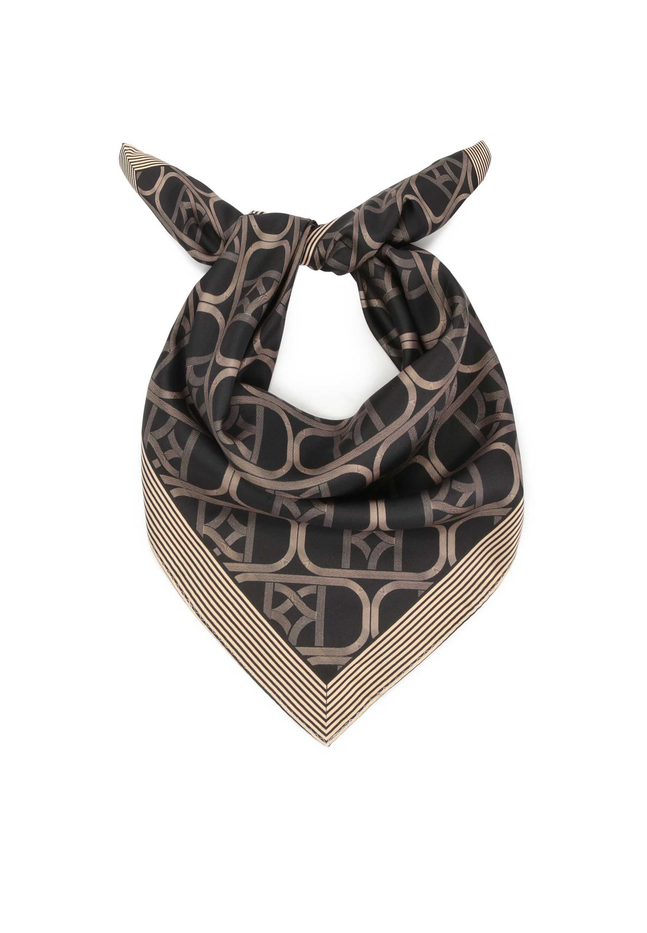 Kazar Sjaal in Bruin: voorkant