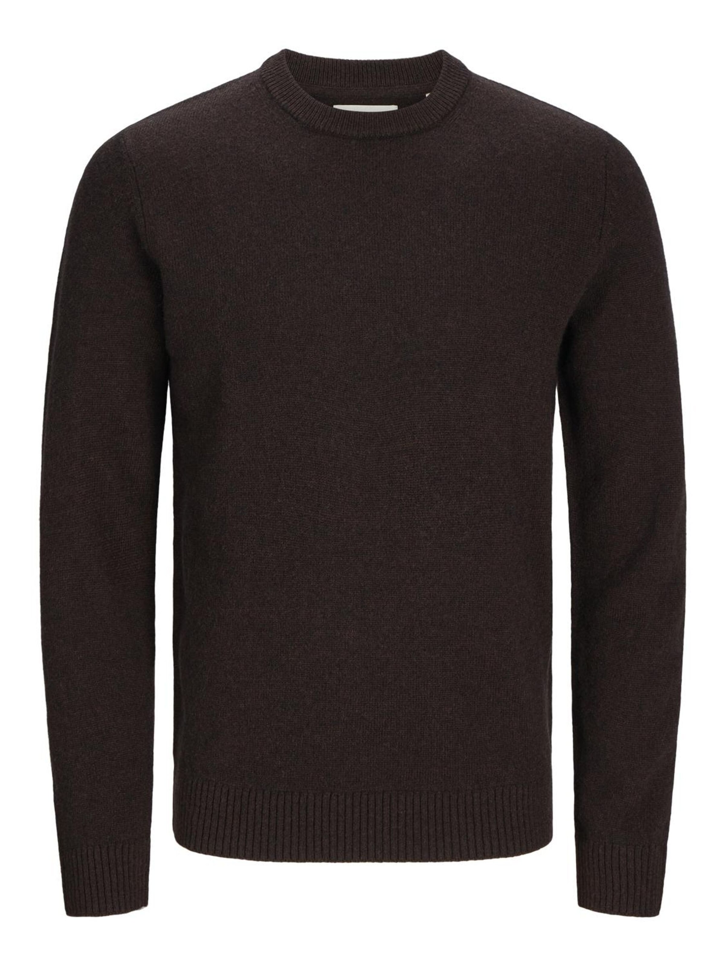 JACK & JONES Trui in Bruin: voorkant