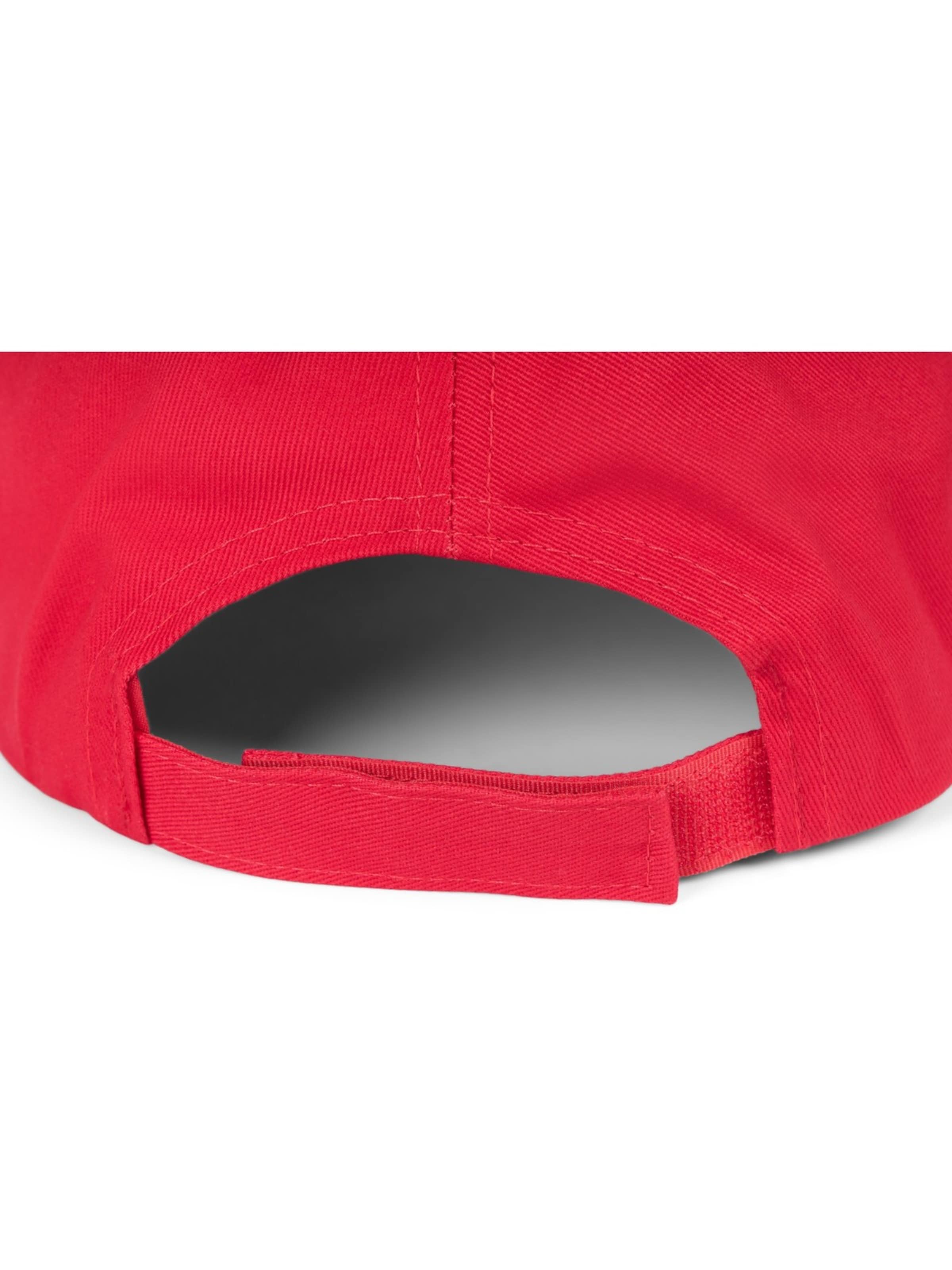 styleBREAKER Cap 'Baseball Cap Einfarbig'‌‌‌‌‌‌ in Rot