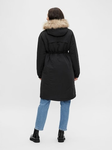 MAMALICIOUS Parka 'Jessa' in Schwarz