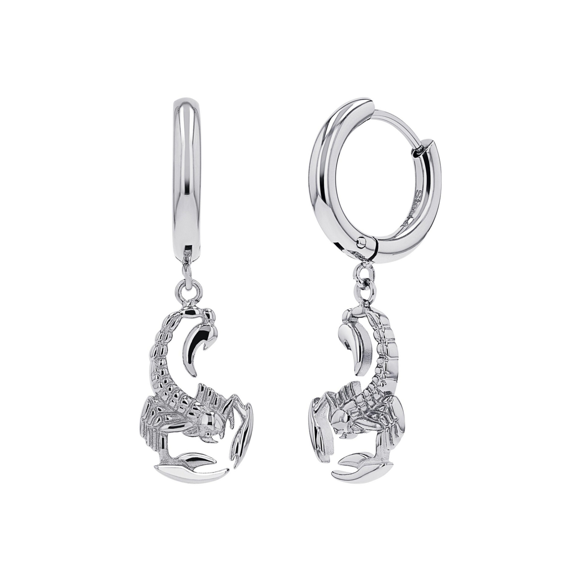 AMOR Earring 'Scorpions' in Silver