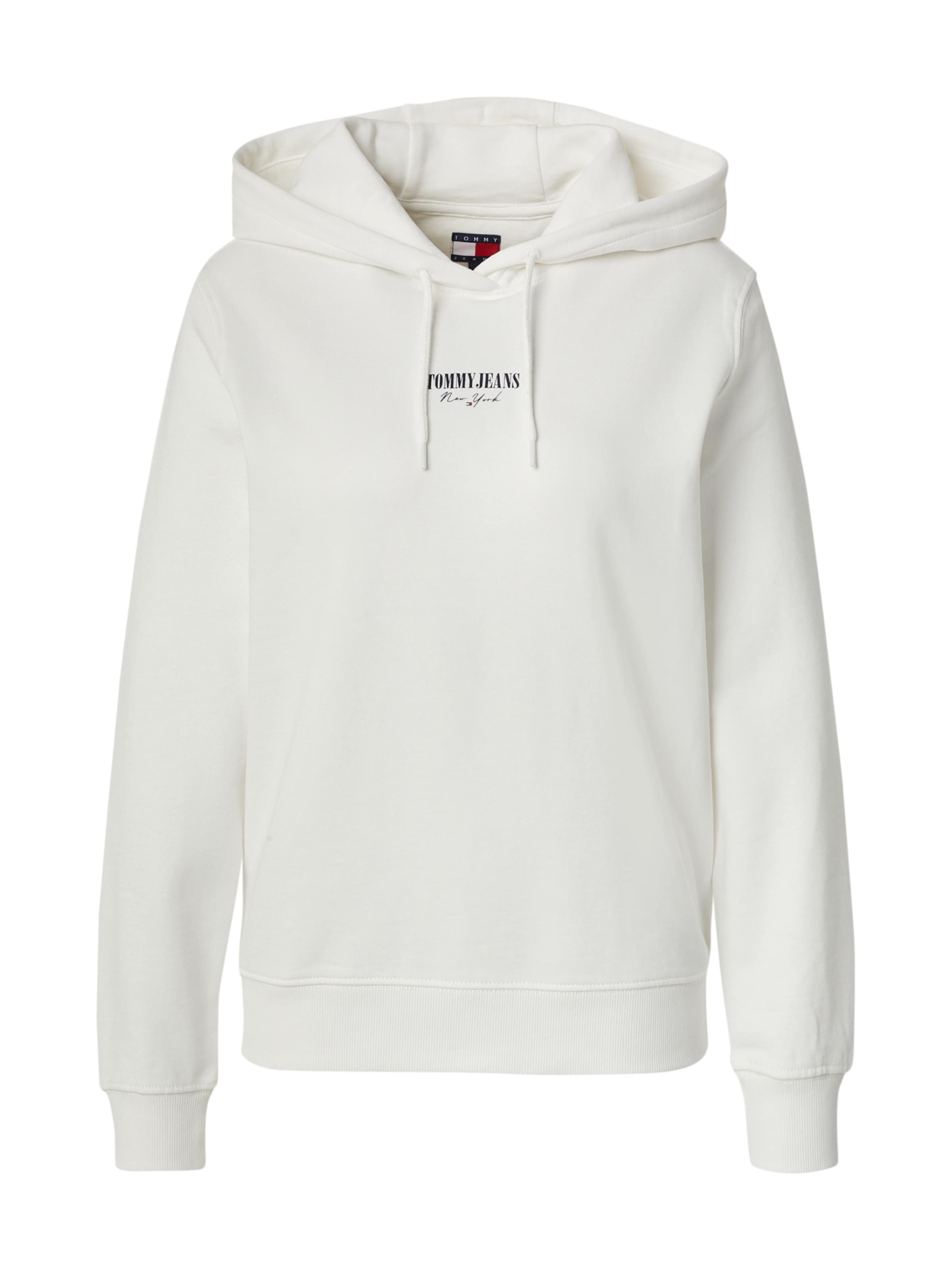 Tommy Jeans - Sweatshirt 'ESS' em branco: frente