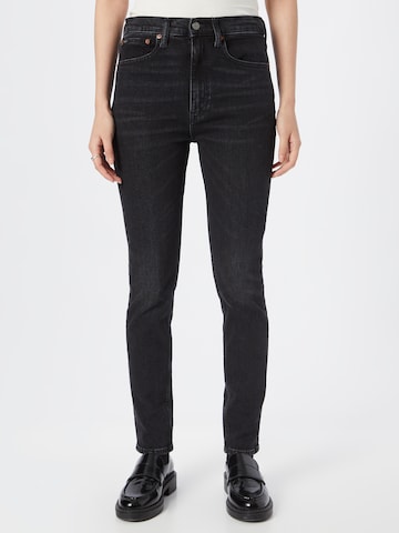 Polo Ralph Lauren Slimfit Jeans in Schwarz: predná strana