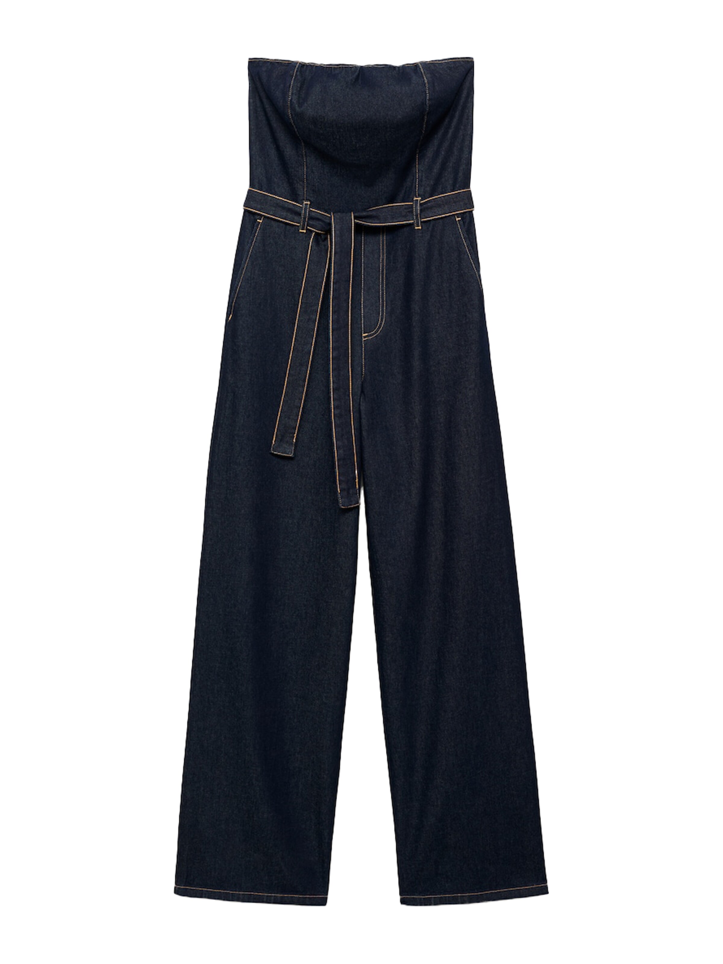 MANGO Jumpsuit 'Cally' i blå: framsida