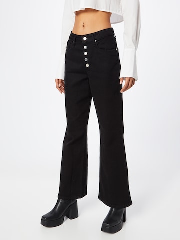 Dorothy Perkins Wide leg Jeans in Zwart: voorkant