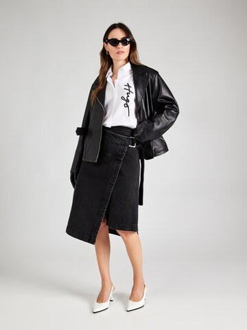 Veste mi-saison 'Leraba' HUGO en noir