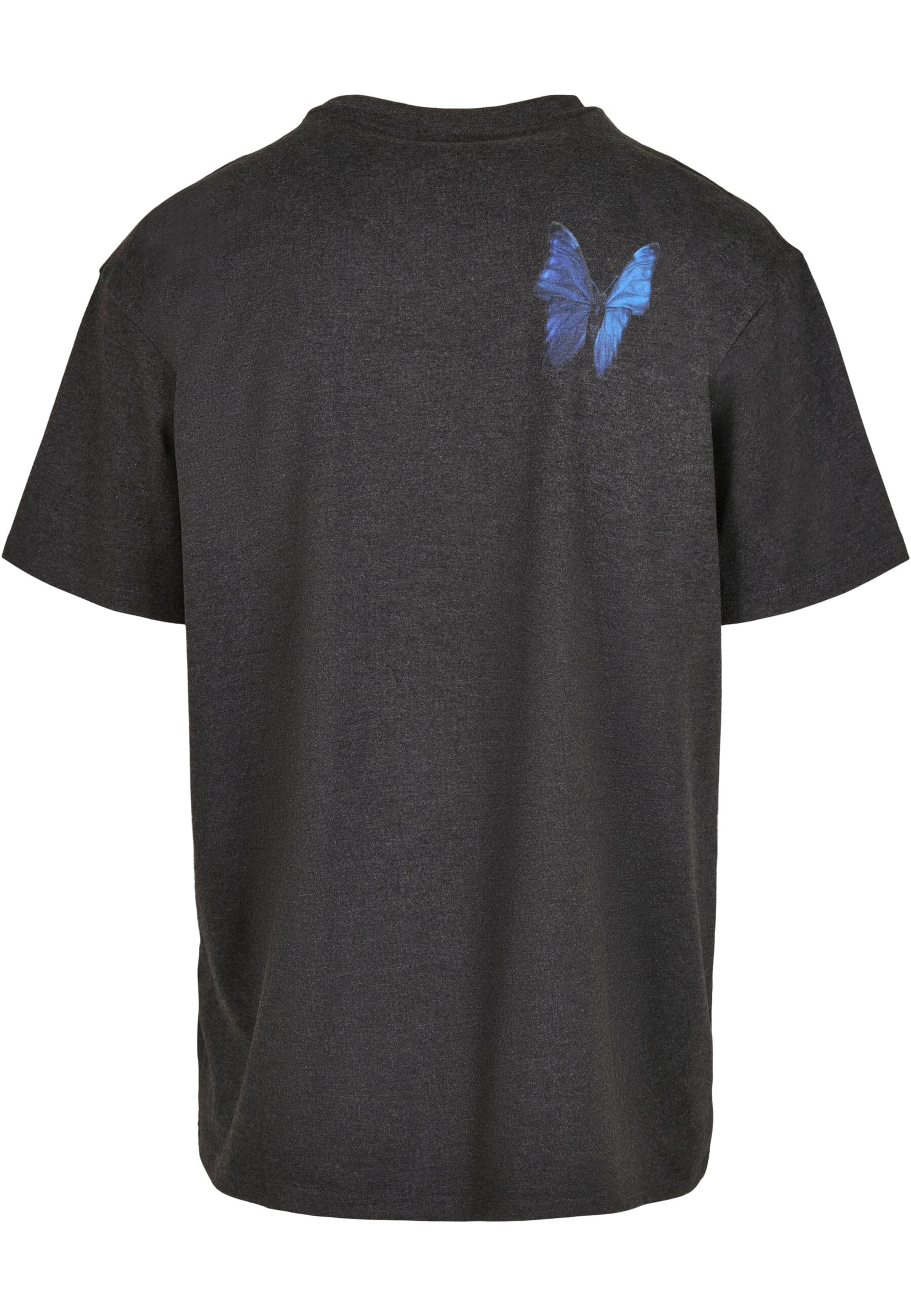 MT Upscale T-shirt 'Le Pappilon' i grå