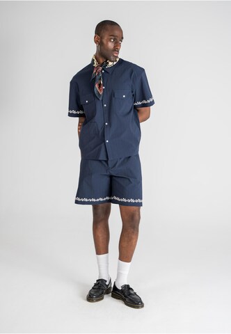 Prohibited Regular Pants 'SC' in Blue