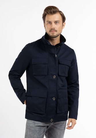 DreiMaster Vintage Between-Season Jacket in Blue: front