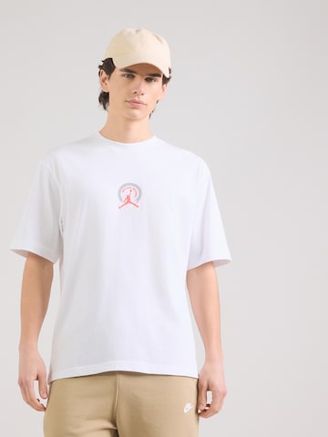 Jordan - Camiseta 'NC RCRDS' en blanco