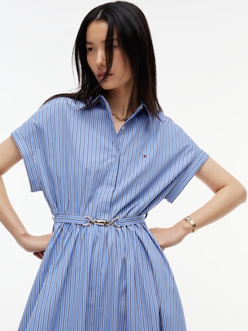 TOMMY HILFIGER Košilové šaty – modrá