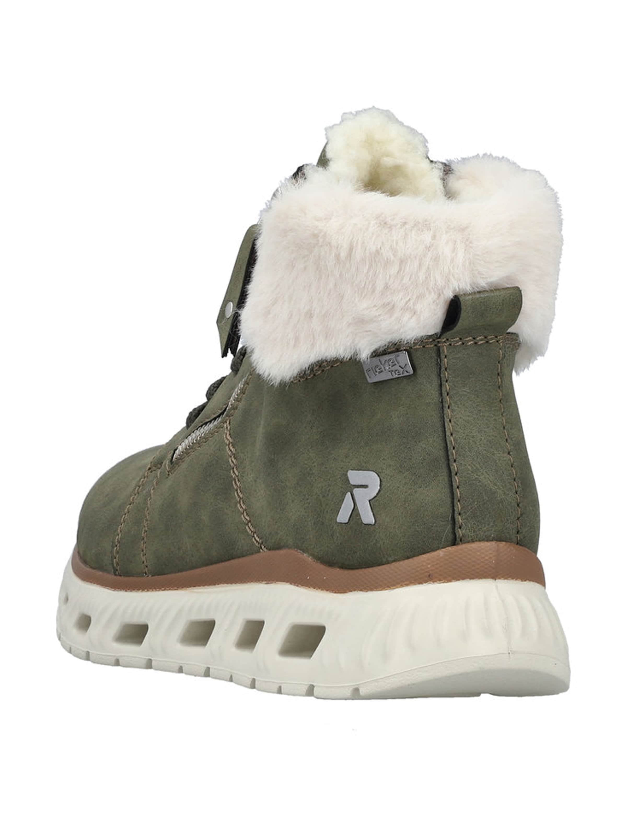 Rieker Sport Lace-up bootie in Green