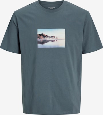 T-Shirt 'JORVesterbro' JACK & JONES en bleu : devant