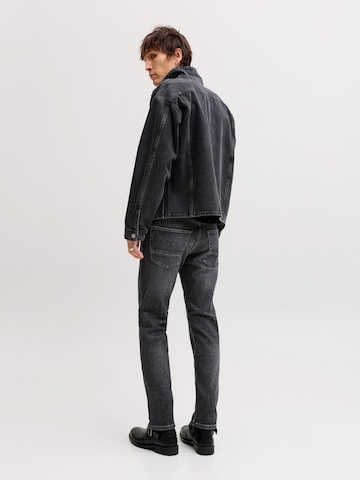 Coupe slim Jean 'JJICLARK JJVINTAGE' JACK & JONES en noir