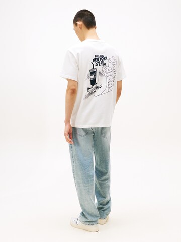 Maglietta di Tommy Jeans in bianco: frontale