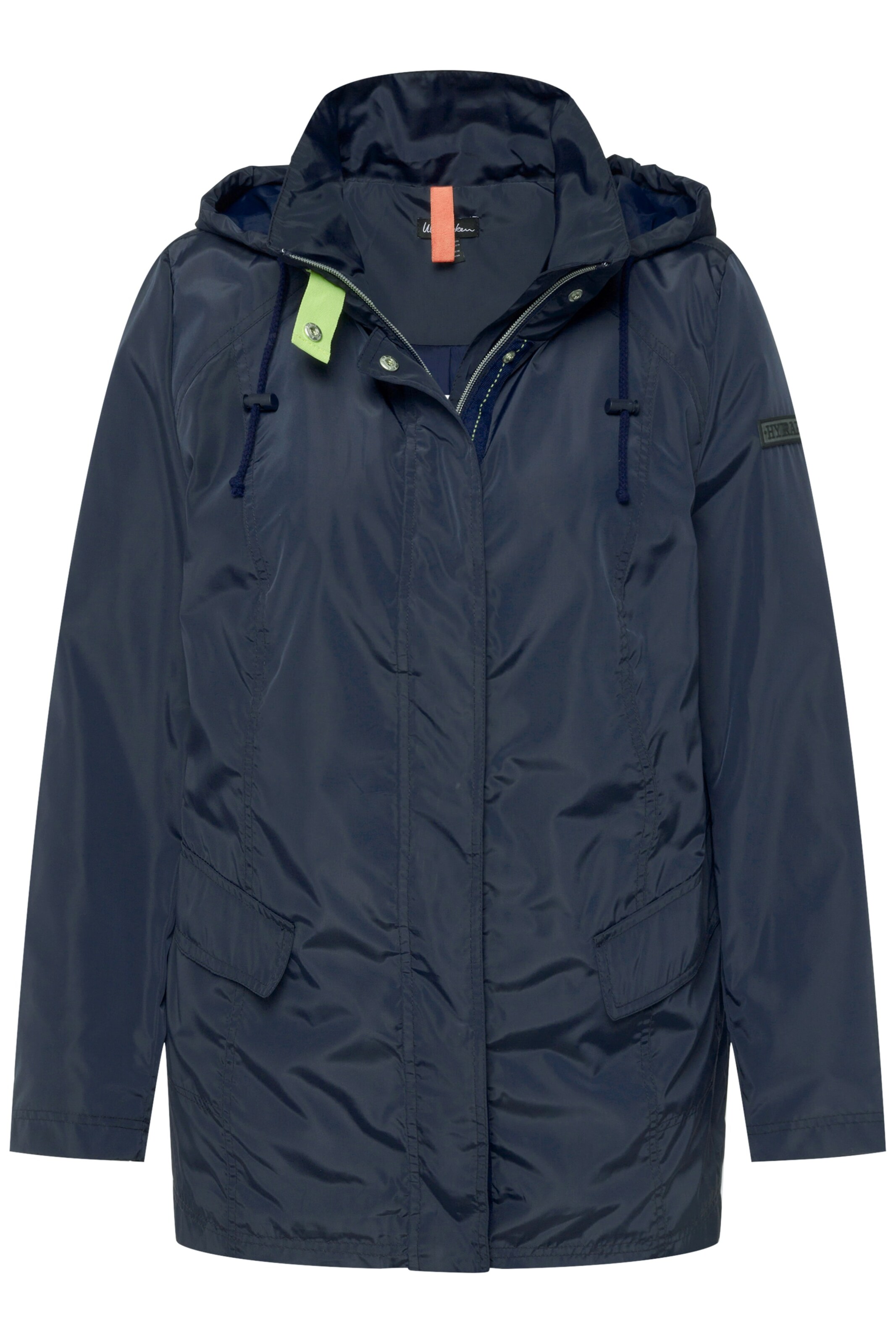 Ulla Popken Tussenjas in Blauw: voorkant