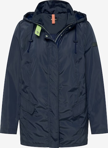 Ulla Popken Between-season jacket in Blue: front