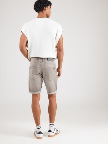 INDICODE JEANS Szabványos Farmer 'INKaden Holes' - szürke