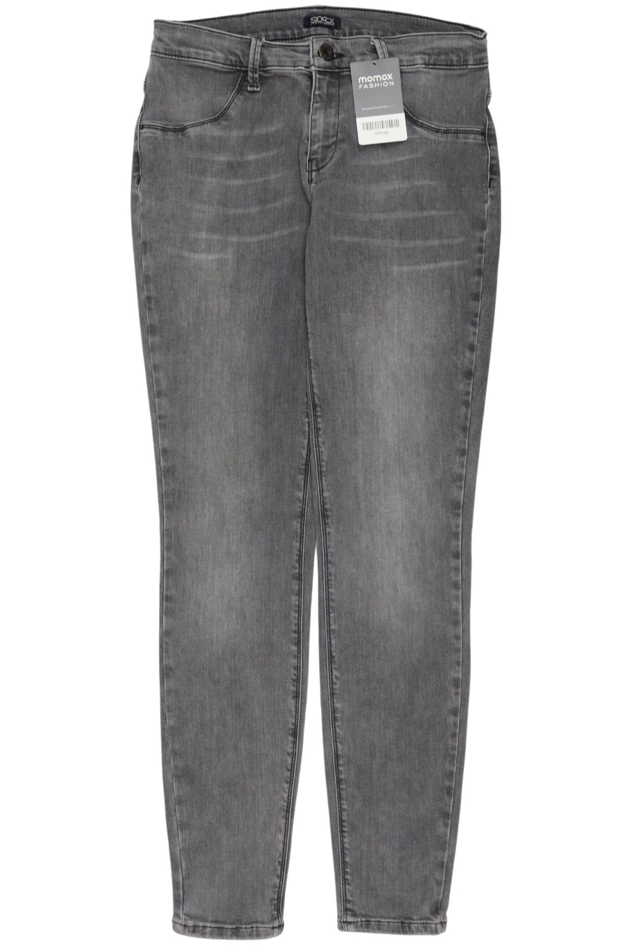 Soccx Jeans in 29 in Grey: front