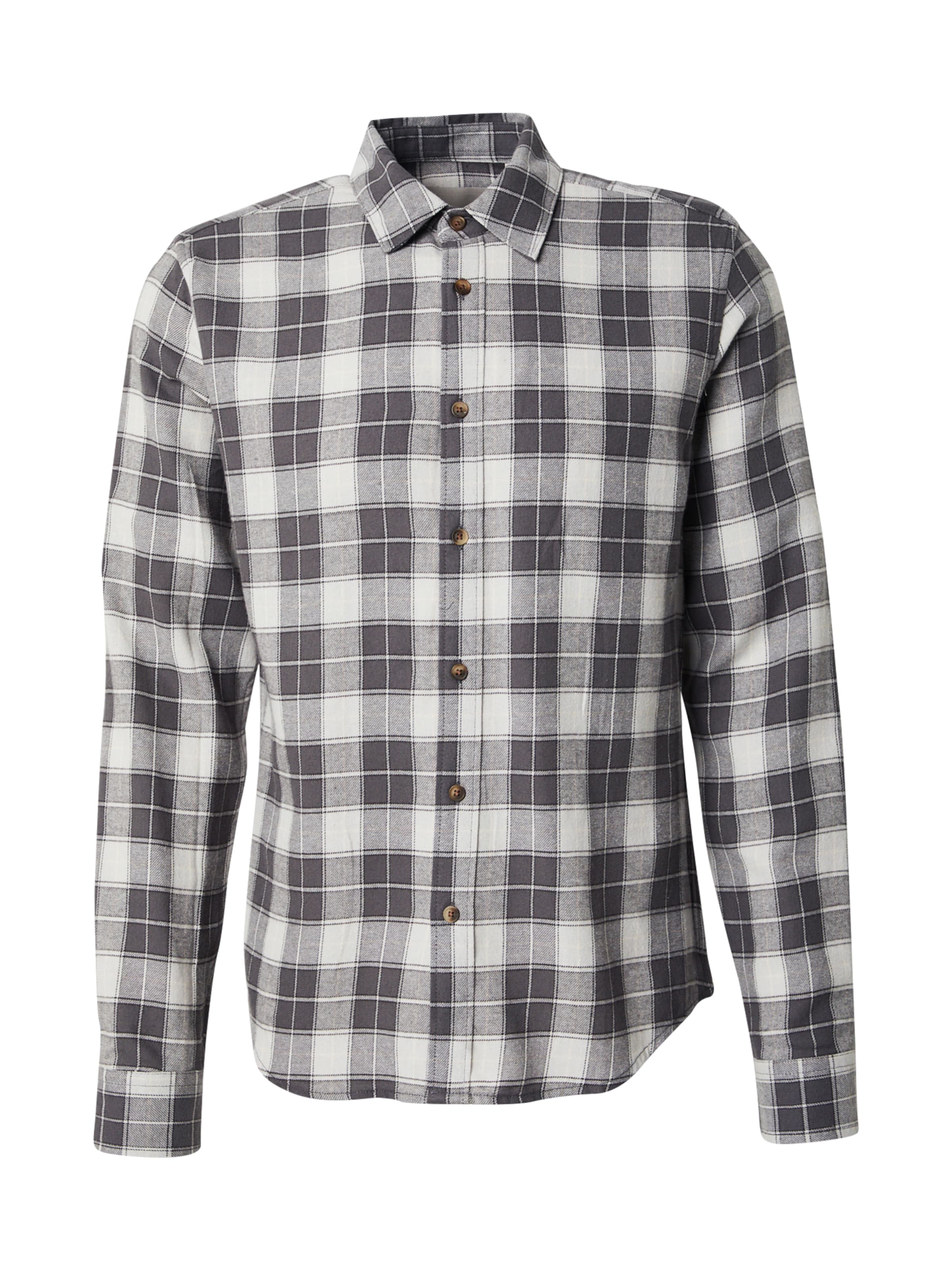 Only & Sons Regular Fit Hemd 'ONSKIM' in Schwarz: Vorderseite