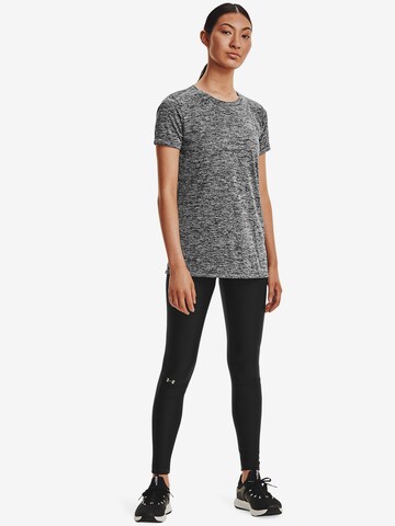 T-shirt fonctionnel 'Tech Twist' UNDER ARMOUR en gris