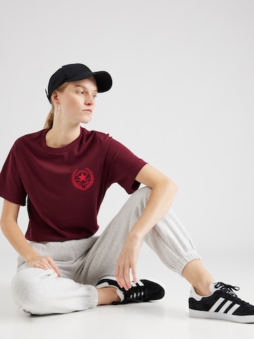 CONVERSE Shirts 'ALL STAR GO-TO CLASSIC' i rød