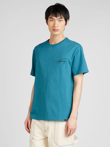 Tommy Jeans Shirt in Green: front