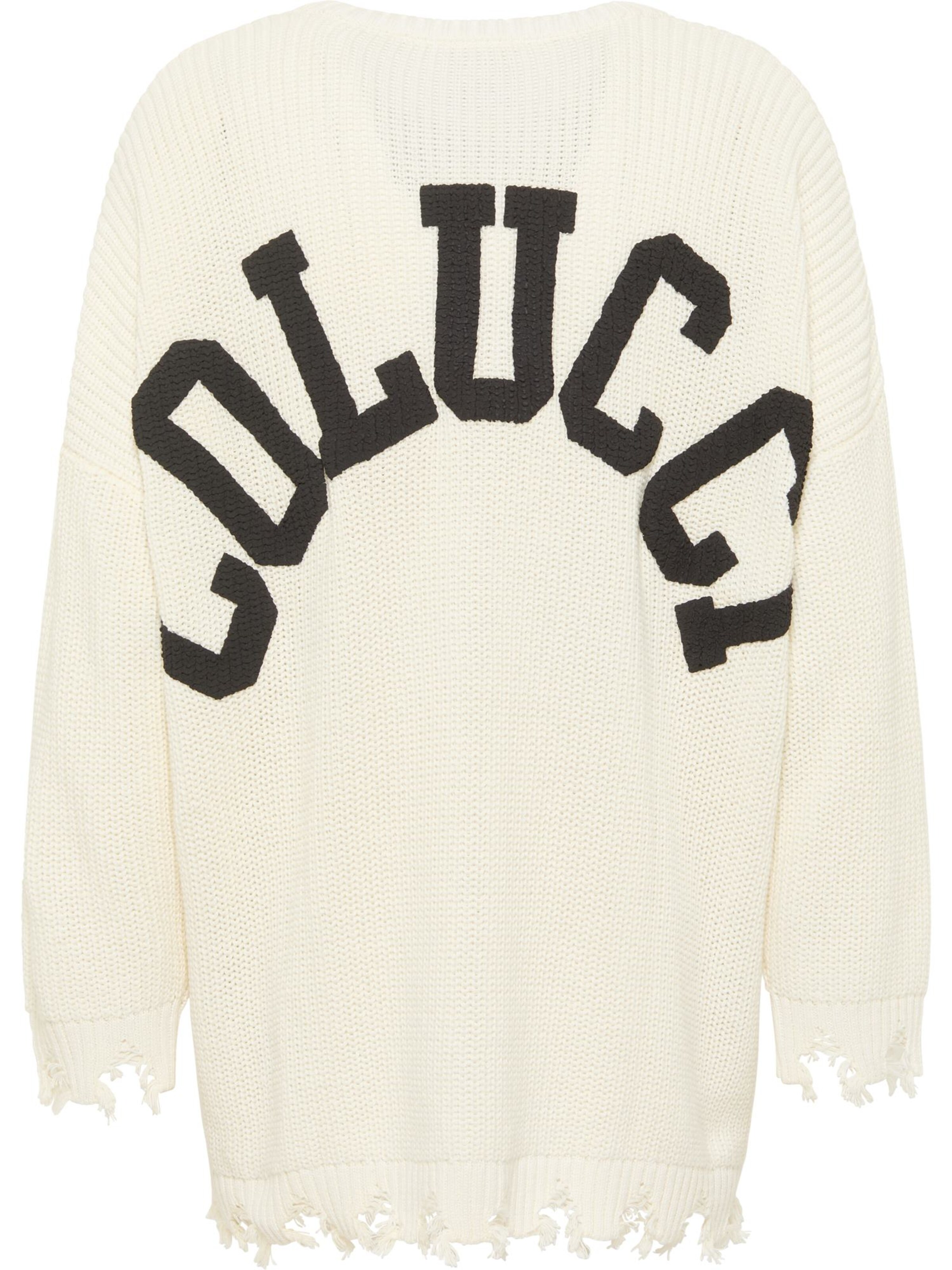 Carlo Colucci Pullover ' Di Valerio ' in Weiß