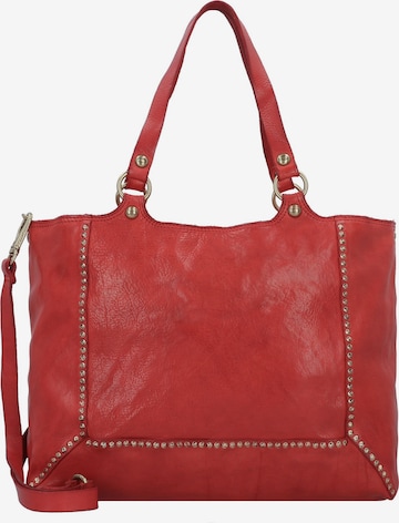 Campomaggi Shoulder Bag in Red: front